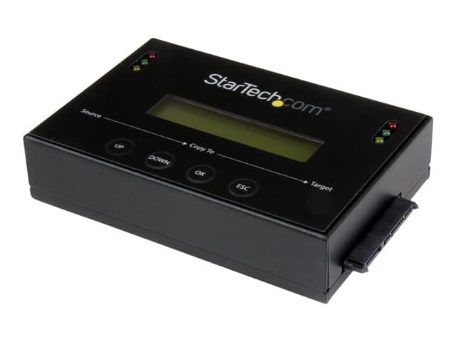 StarTech 11 Standalone Hard Drive Duplicator with Disk Image Library Manager For Backup & Restore, Store Several Images on one 2.53.5 SATA Drive, HDDS