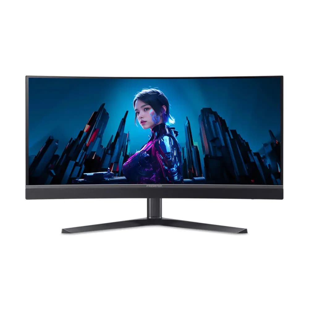 Predator X Series, X34F1, Curved Gaming OLED Monitor, 34 inch UWQHD 3440 x 1440, 360 Hz, 0.03 ms, FreeSync Premium Pro, G-Sync Compatible, HDR 500 True Black