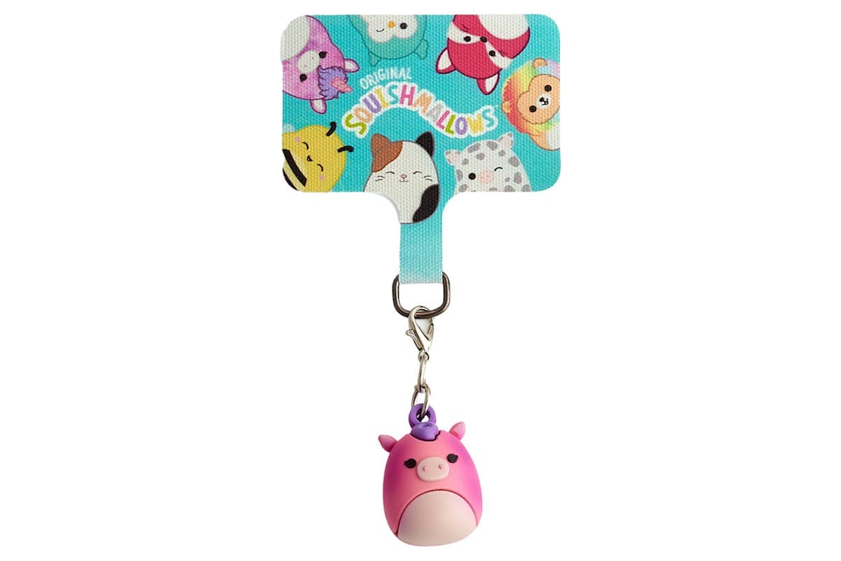 Squishmallows Phone Charm Lola | Pink