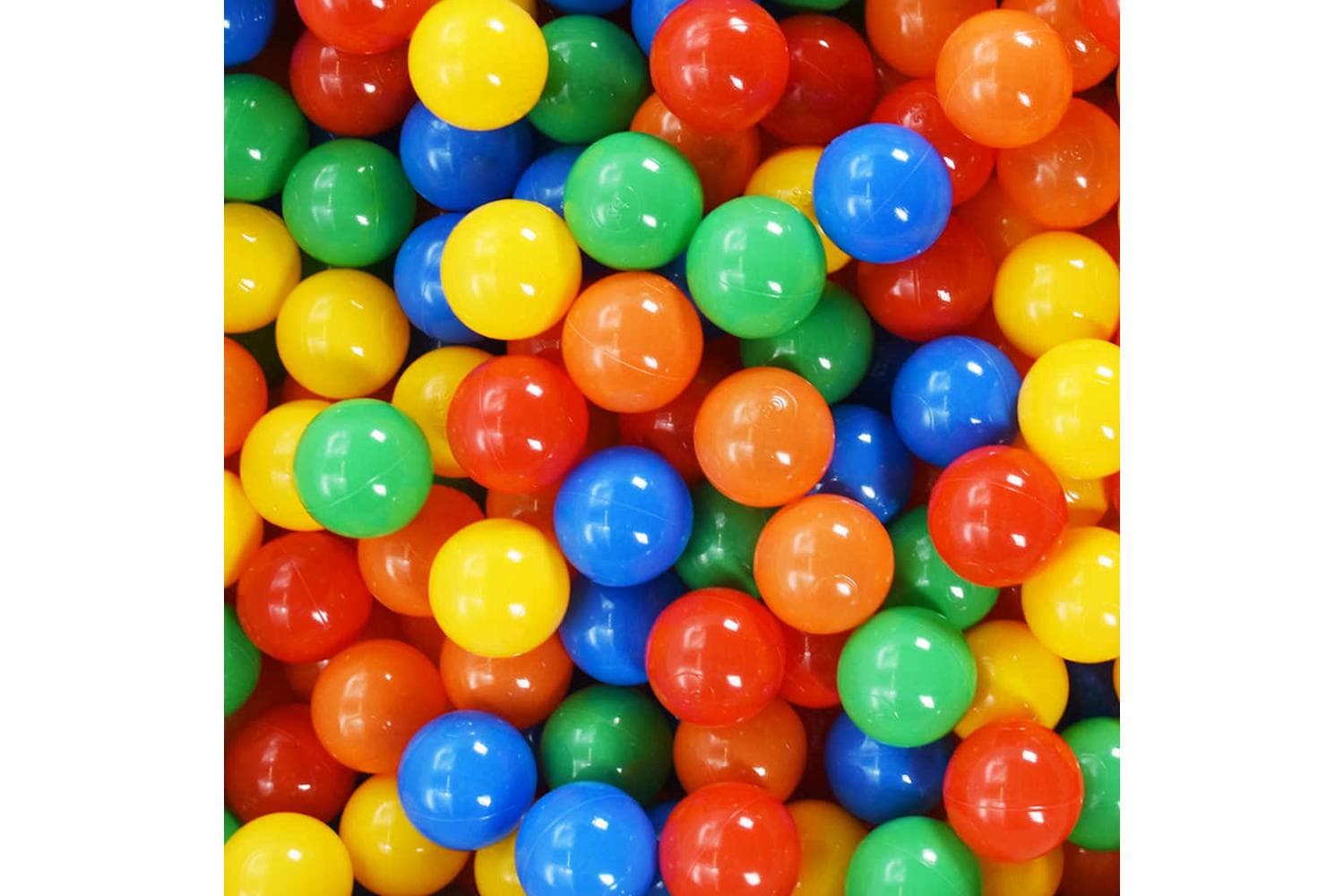 Vidaxl Play Balls 500 Pcs Multicolour