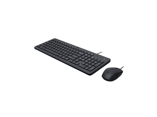 HP - 150 - keyboard and mouse set - UK - black Input Device