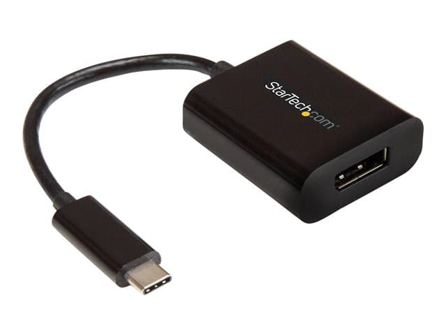 STARTECH.COM - StarTech USB C to DisplayPort Adapter 4K 60Hz - USB Type-C to DP 1.4 Monitor Video Converter (DP Alt Mode) - Thunderbolt 3 Compatible - DisplayPort adapter - USB-C to DisplayPort - 14 cm