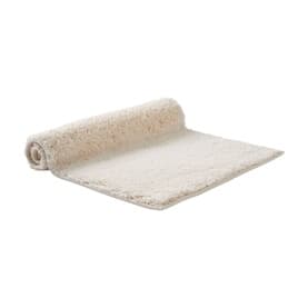 Deep Pile Medium Bath Rug Parchment