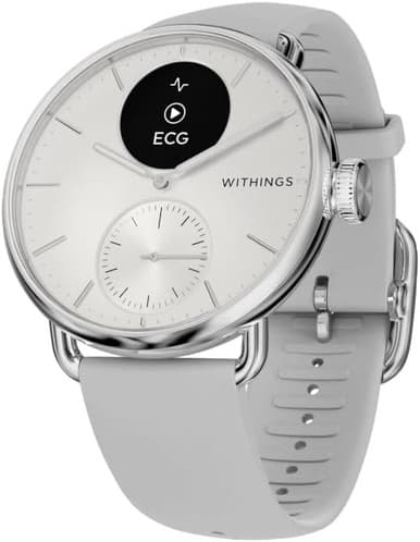 Withings Scanwatch 2 38mm Smartwatch   - White | 78-HWA10-MODEL 2-ALL-INT