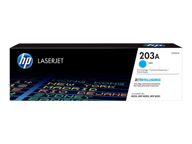 HP - 203A - cyan - original - LaserJet - toner cartridge (CF541A)