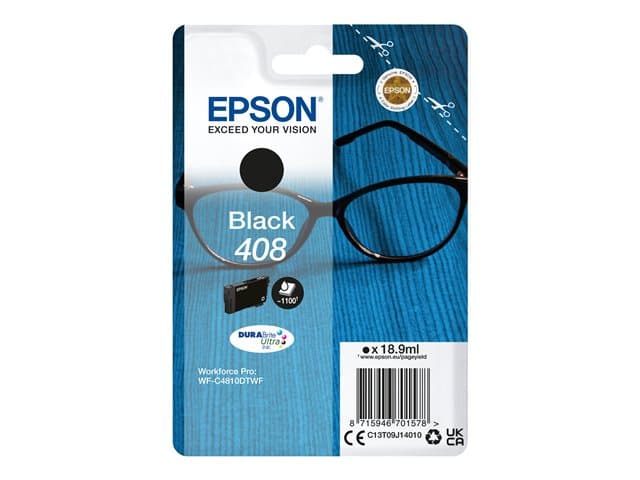 EPSON - 408 - black - original - ink cartridge