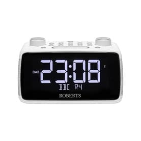 Ortus 4 FM Dual Alarm Clock Radio White