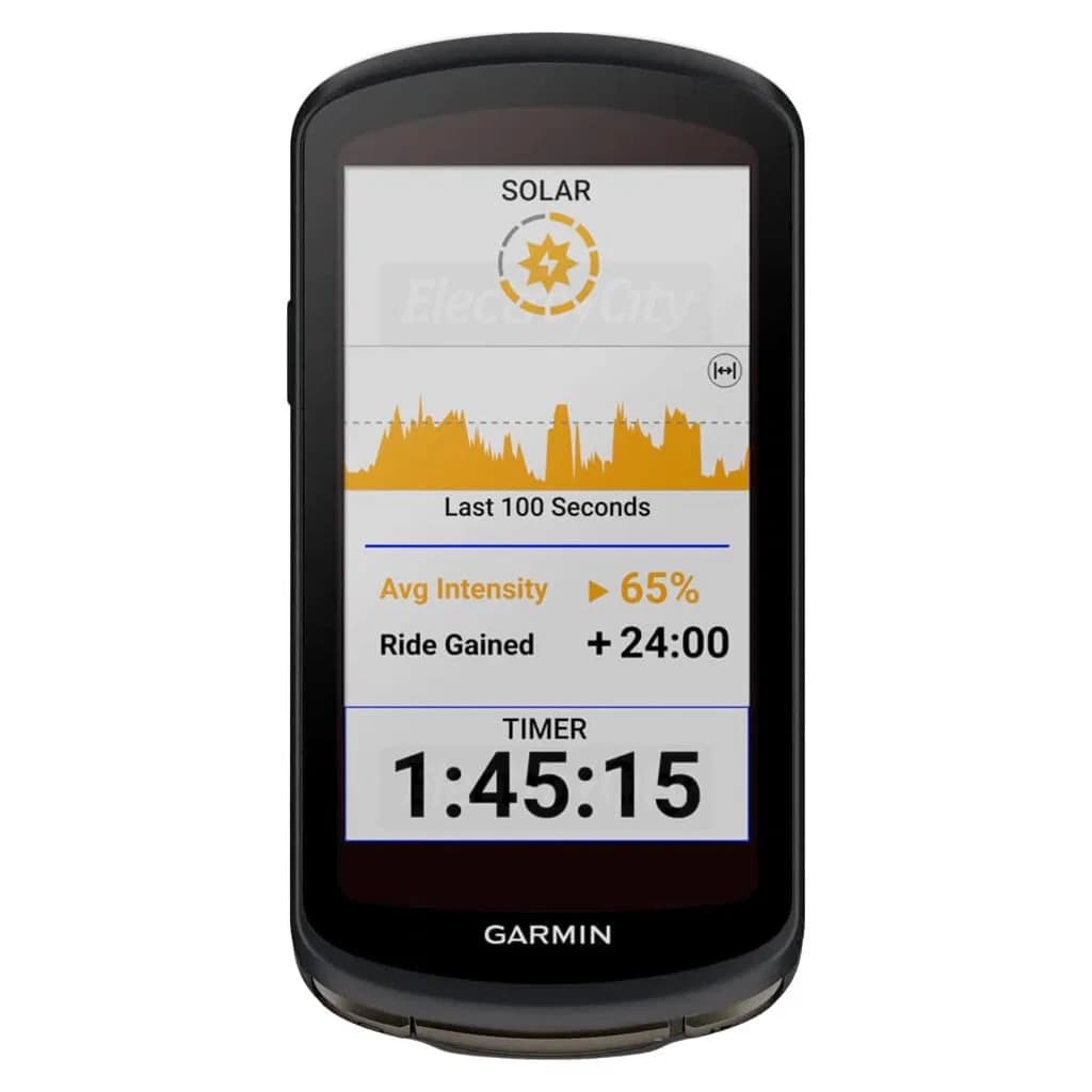 Garmin Edge 1040 Solar GPS Bike Computer | Black