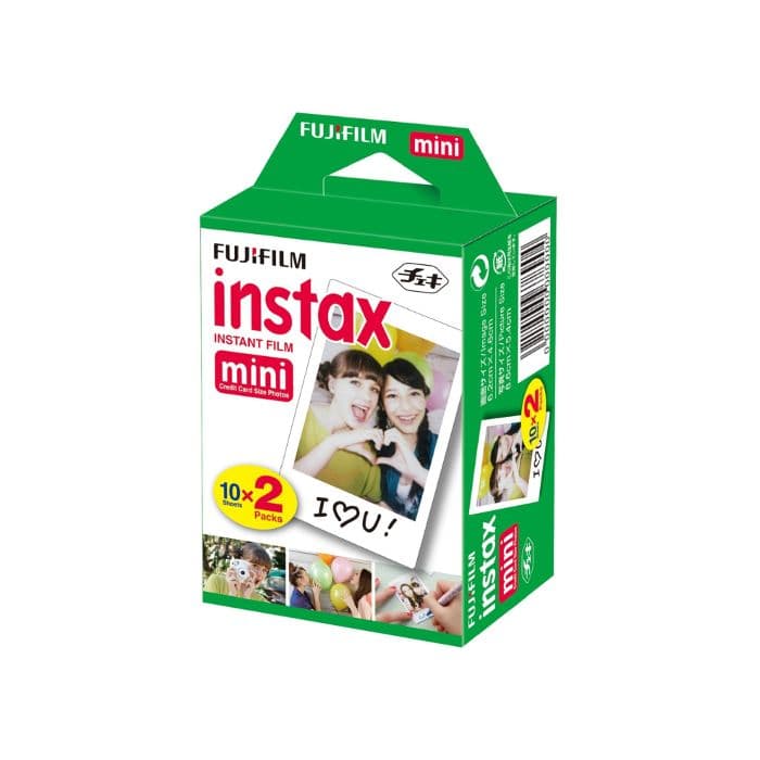 Fujifilm INSTAXFILM20PK, Instax Mini Camera Film, 20 Pack