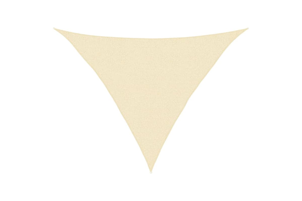 Vidaxl 311196 Sunshade Sail Cream 2.5x2.5x3.5 M Hdpe