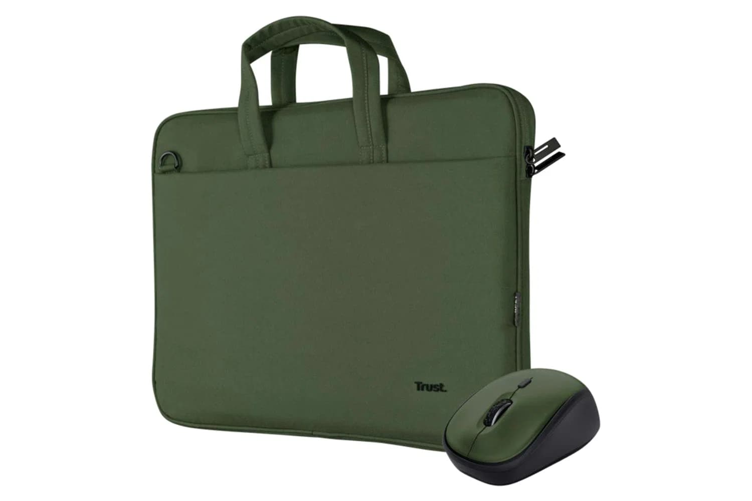 Trust Bologna 16" Laptop & Mouse Bag Set | Green