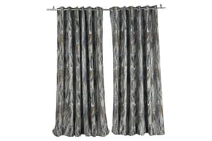 Aven Curtain | Blue/Gold | 228 x 274 cm
