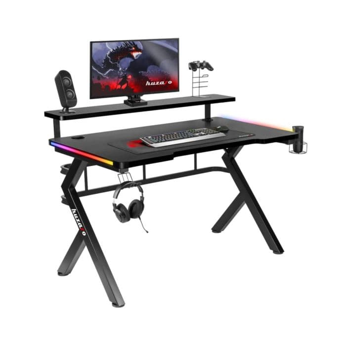Huzaro Hero 5.0 HERO50BLACK, Gaming Desk