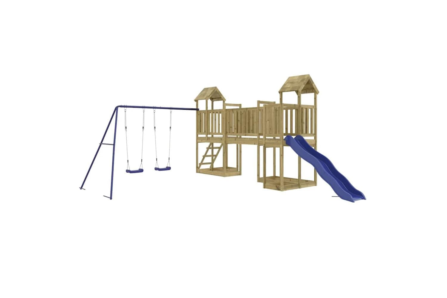 Vidaxl Outdoor Playset Impregnated Wood Pine