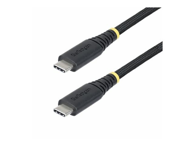 STARTECH.COM - StarTech 3m USB-C Charging Cable, 240W, Silicone Jacket w/Braid - USB-C cable - USB-C to USB-C - 3 m