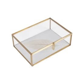 Leaf Glass Small Box