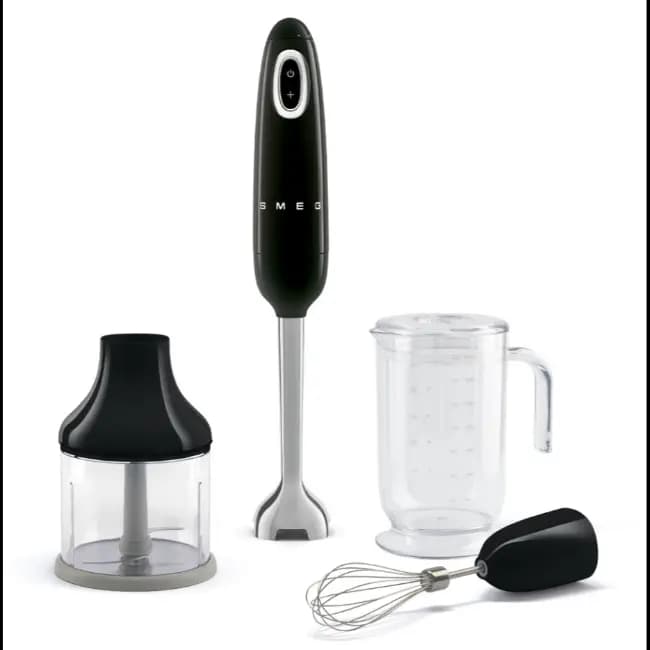 Smeg 3-in-1 Hand Blender | Black | HBF03BLUK
