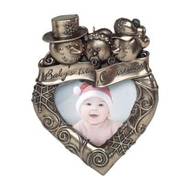 Baby's First Christmas Frame Ornament