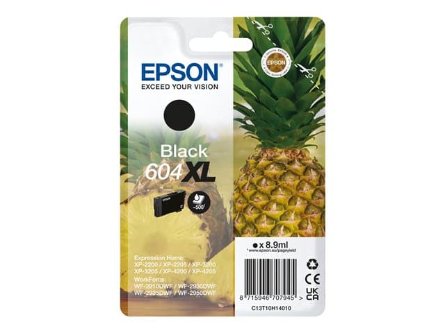 EPSON - 604XL - XL - black - original - ink cartridge