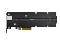 SYNOLOGY - E10M20-T1 - Network adapter - PCIe 3.0 x8 low profile - 10Gb Ethernet x 1 - for Synology RS820, SA3400, SA3600, Disk Station DS1618, DS1819, DS2419, RackStation RS820