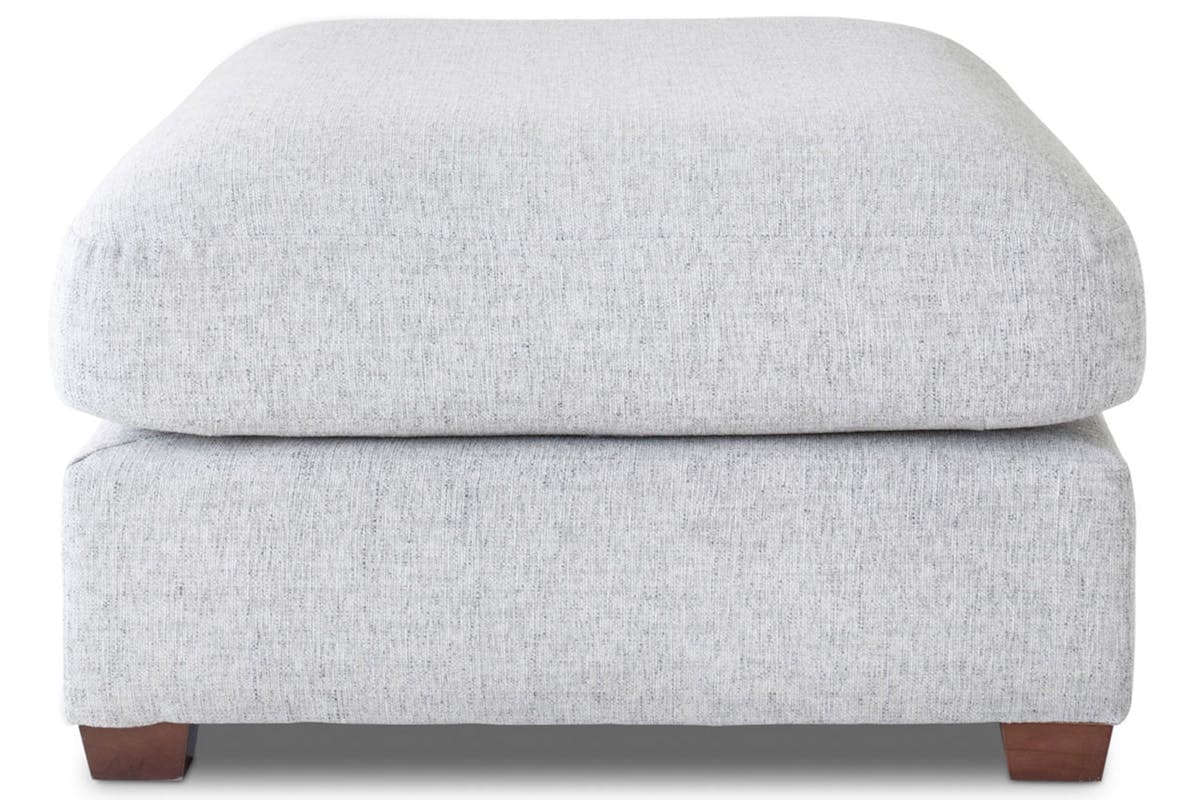 Faye Footstool Large | Grey