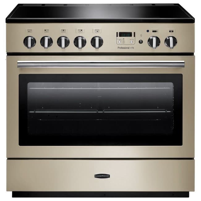 Rangemaster Professional+ FX 90cm Electric Range Cooker - Cream | PROP90FXEICR