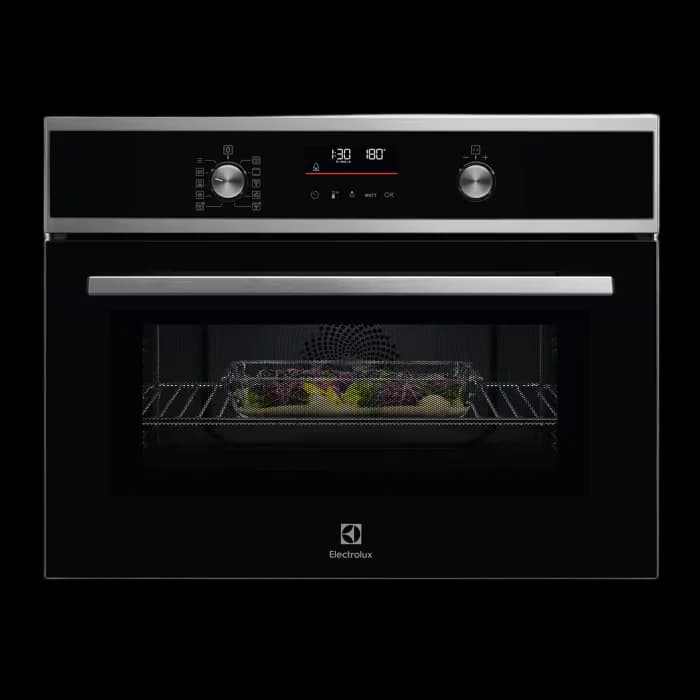 Electrolux 600 CombiQuick 44L Built-In Multifunction Oven with Combi Microwave - Stainless Steel | EVLDE46GX