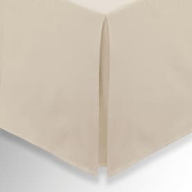 180 Thread Count Percale Base Valance Stone