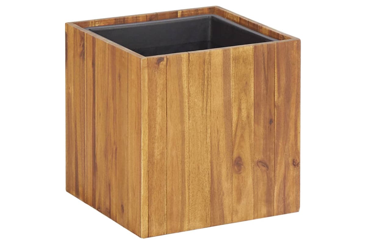 vidaXL 46568 Garden Raised Bed Pot 33.5x33.5x33.5cm Solid Acacia Wood