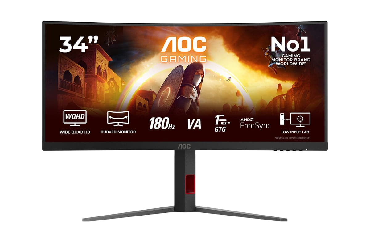 Acer Aspire CU34G4 34" WQHD Curved Monitor | CU34G4CA