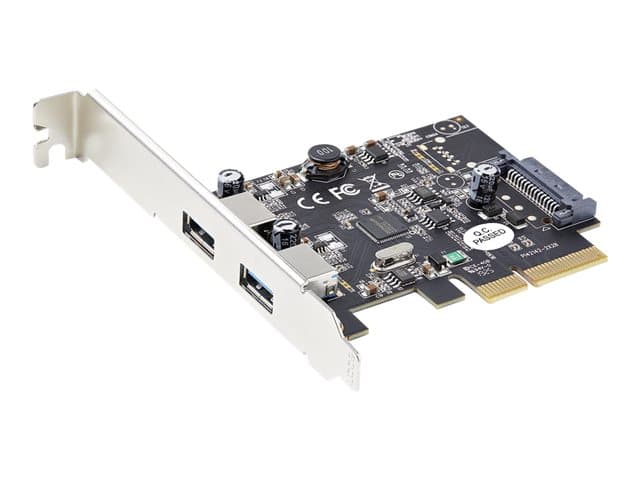 STARTECH.COM - Startech 2-Port USB PCIe Card 10Gbps/port - USB 3.1/3.2 Gen 2 Type-A PCI Express 3.0 x2 Host Controller Expansion Card - Windows/Linux - USB adapter - PCIe 3.0 x4 - USB-C 3.1 Gen 2 x 2 - TAA Compliant