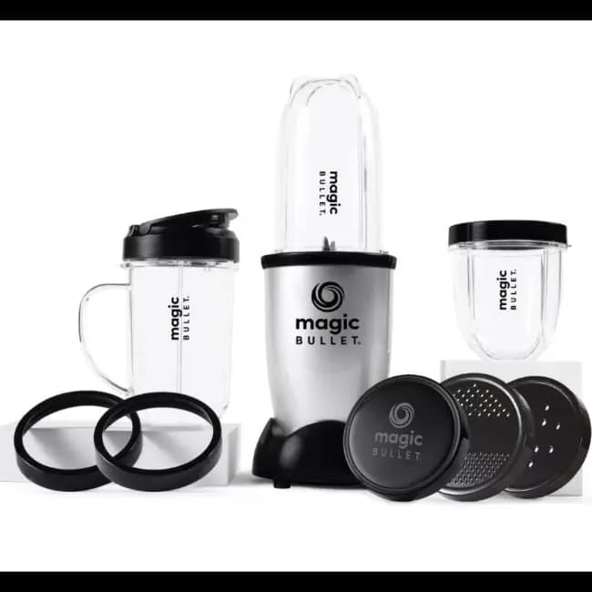 Nutribullet Magic Bullet Blender Set | Brushed Steel | MBL11