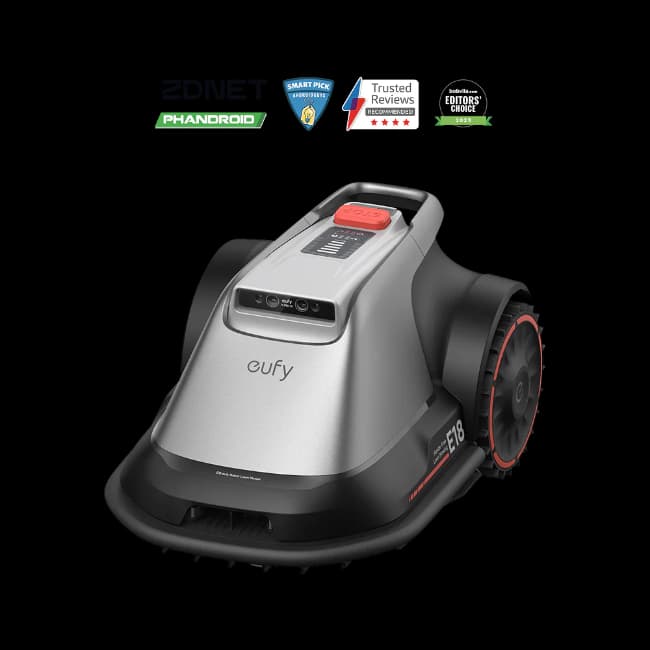 Eufy E18 Robot Lawn Mower - Grey and Black | T28012A1