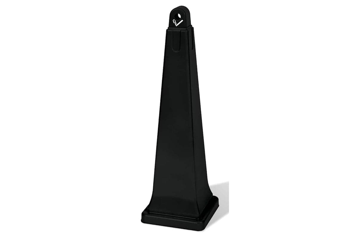 Rubbermaid Outdoor Ashtray Black