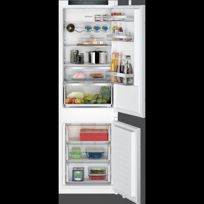 Siemens IQ300 Built-In Fridge-Freezer - White | KI86NVSE0G