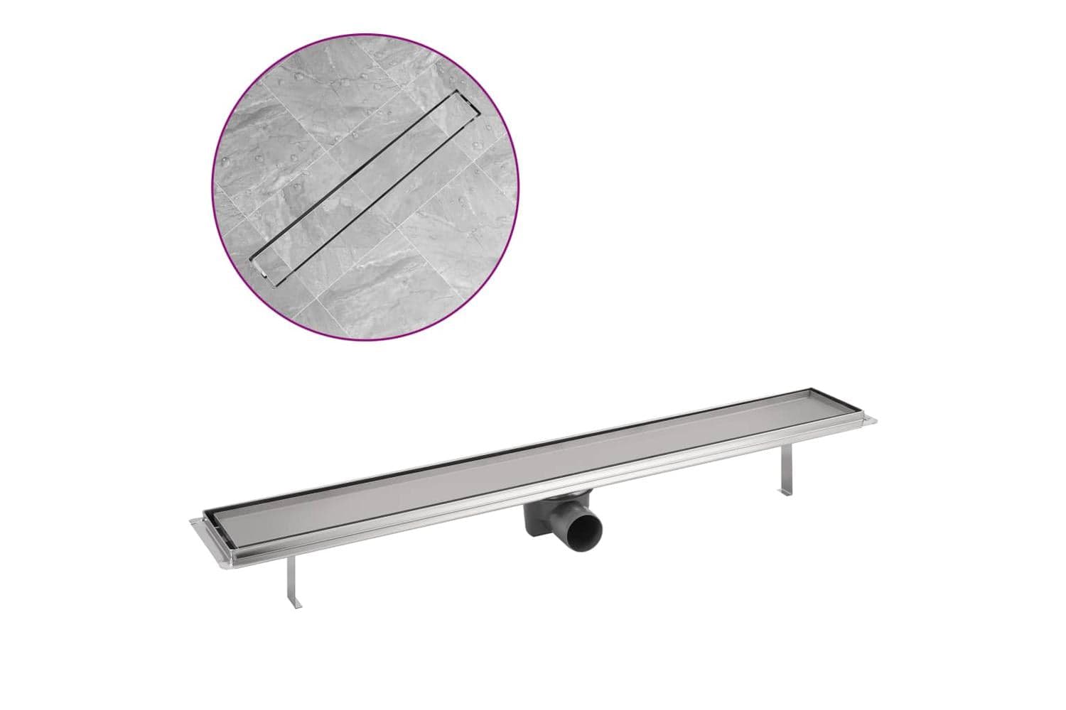 Vidaxl Linear Shower Drain