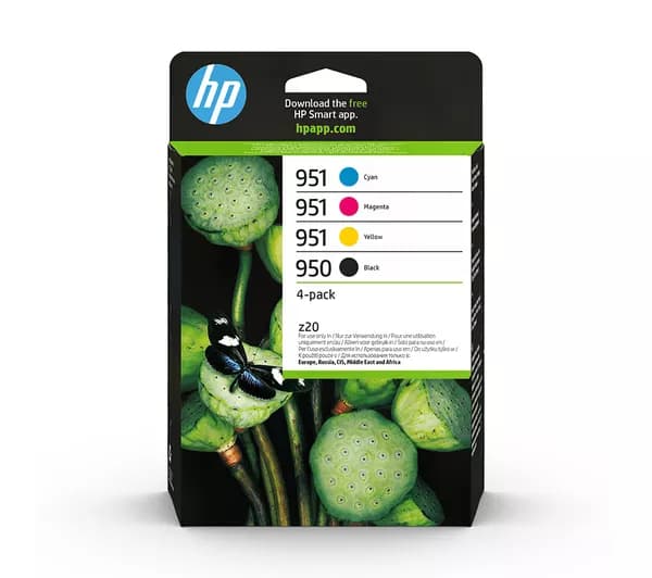 HP 950 & 951 Original Cyan, Magenta, Yellow & Black Ink Cartridges - Multipack