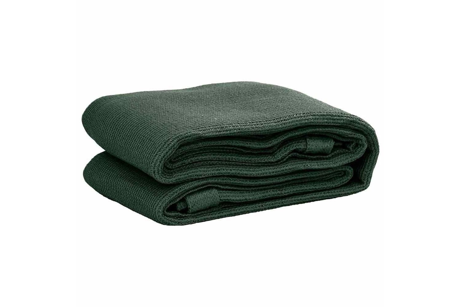 vidaXL 133638 Tent Carpet 250x300cm Hdpe Green