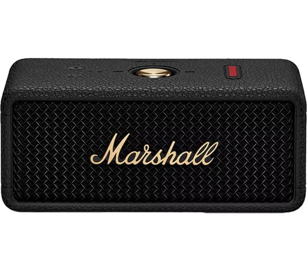 MARSHALL Emberton III Portable Bluetooth Speaker - Black & Brass