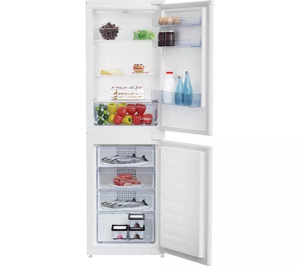 BEKO Pro BCFD450 Integrated 50/50 Fridge Freezer - Sliding Hinge