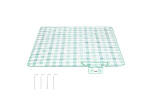Songmics Camping Mat | Picnic Blanket | Fleece Surface | 200 X 200 Cm