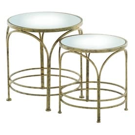 Ethan Round Nest of Tables Two-Piece Set