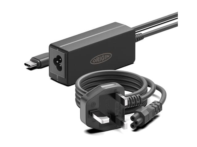 ORIGIN STORAGE - Origin Storage - USB-C power adapter - indoor - 65 Watt