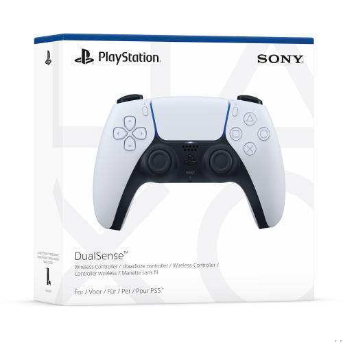 PLAYSTATION White Dualsense Wireless Controller - For Ps5...