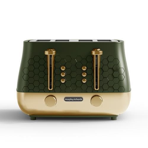 MORPHY            CASSINI  OLIVE GREEN 4 SLICE TOASTER