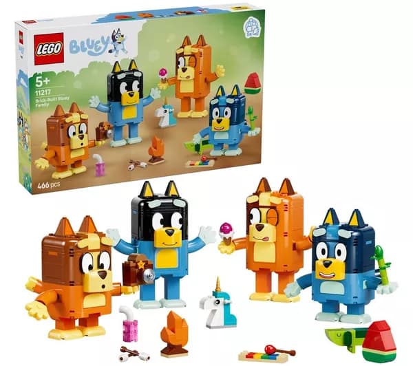 LEGO 11217 Brick-Built Bluey Family Set