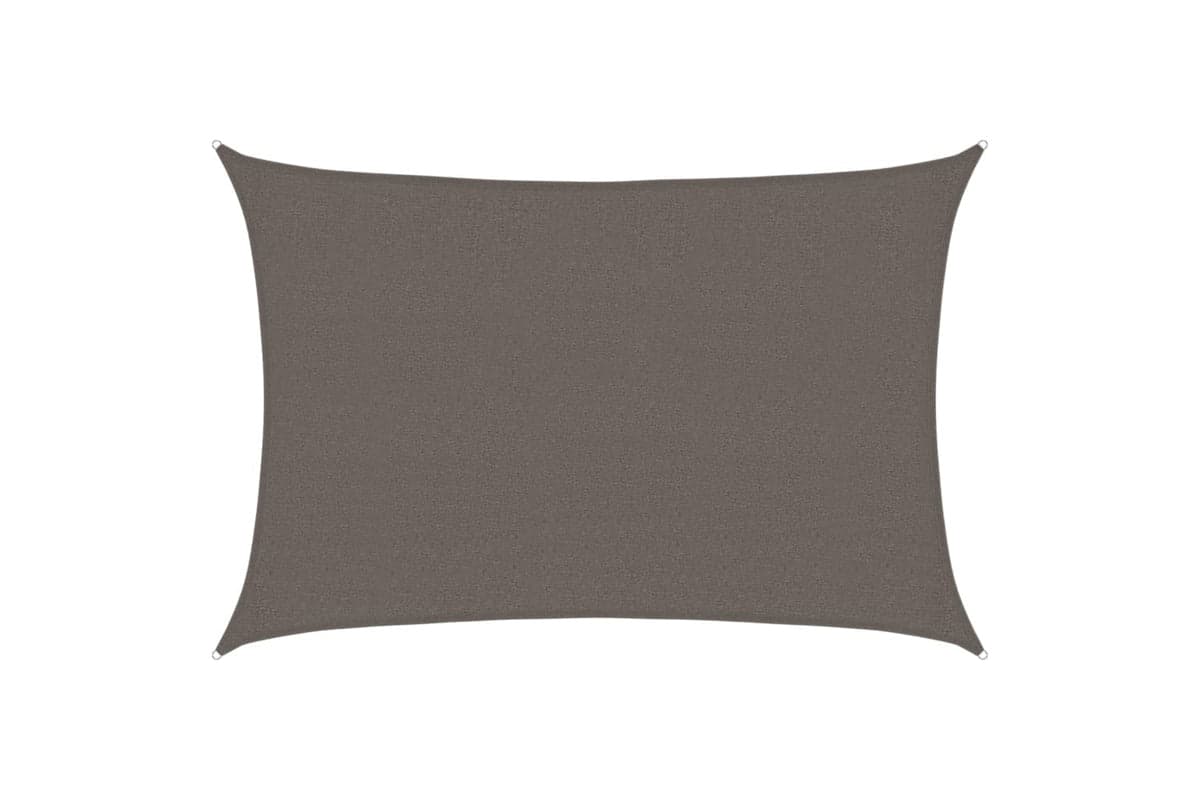 Vidaxl 311069 Sunshade Sail Anthracite 2.5x4 M Hdpe