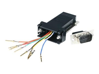 STARTECH.COM - Startech DB9 to RJ45 Modular Adapter - M/F - Serial adapter - DB-9 (M) to RJ-45 (F) - GC98MF - serial adapter
