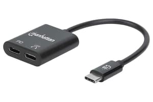 Manhattan USB-C to USB-C Audio Adapter