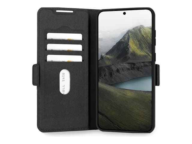dbramante1928 - Oslo Pro - Flip cover for mobile phone - plastic - black - for Samsung Galaxy S25 FE